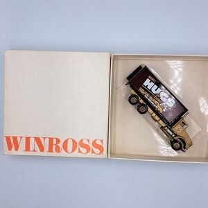 Vintage Hershey's Hugs Winross Truck Brown & Gold